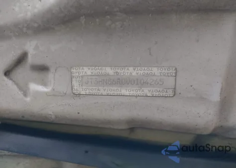 1997 Toyota 4Runner Sr5 V6 из США, поврежденный, VIN JT3HN86R0V0104265